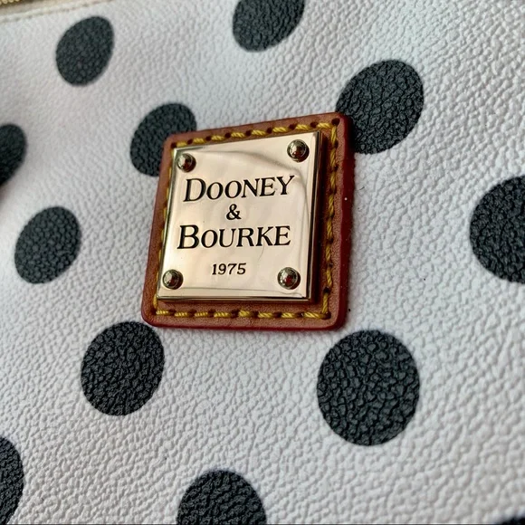 Polkadot Classic Dooney & Bourke Tote - Picture 4 of 12